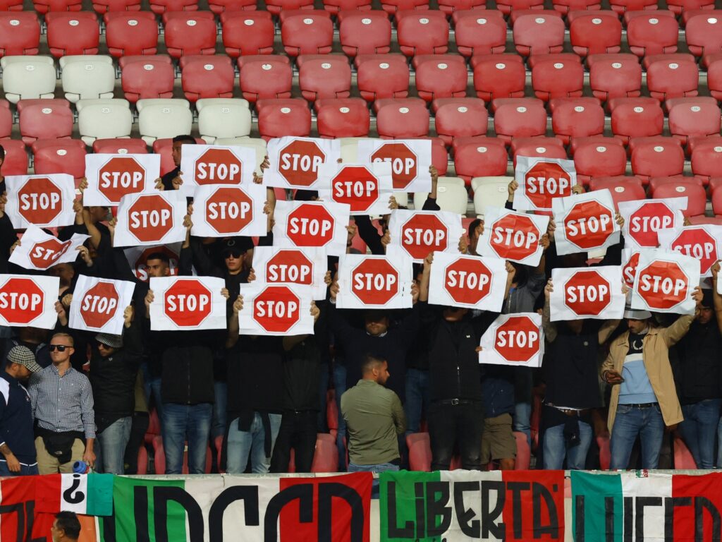 Pro-Palestine protesters target Italy training for Israel World Cup tie | Football News