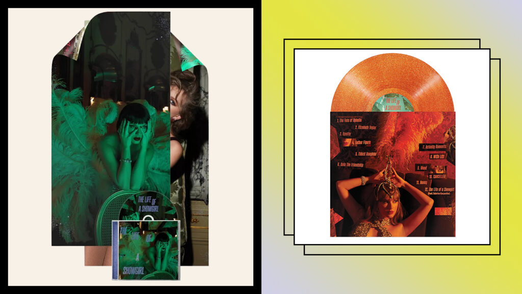 Taylor Swift 'The Life of a Showgirl' vinyl LP, CD, limited-edition poster: buy online