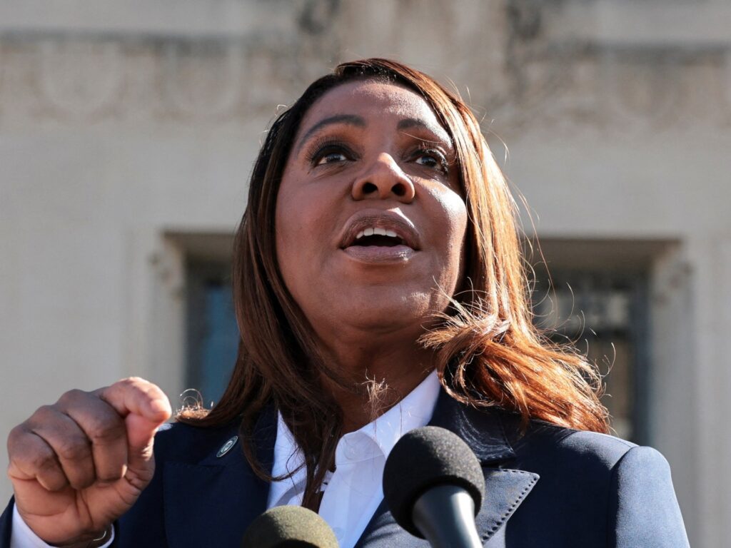 Trump foe Letitia James slams federal charges against her | Politics Trump foe Letitia James slams federal charges against her | Politics
