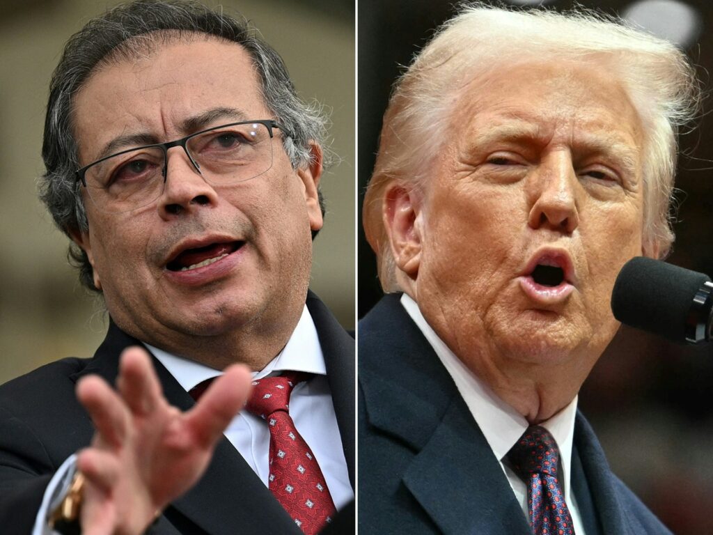 US, Colombia tensions surge as Presidents Trump, Petro trade threats | Donald Trump News