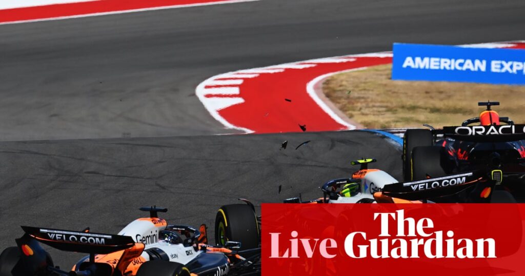 US Grand Prix qualifying: Verstappen wins pole ahead of Norris – live | Formula One