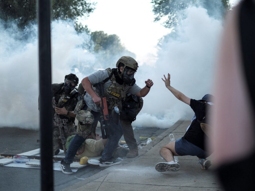 US agent shoots Chicago motorist as judge blocks troops to Portland | Donald Trump News