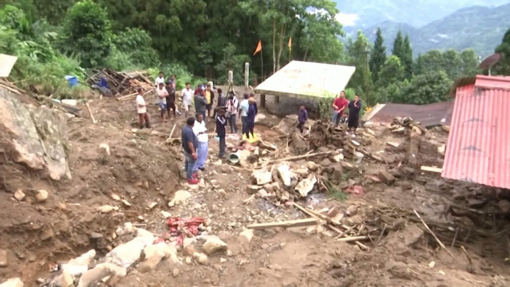 Video: Dozens killed in flash flooding and landslides in Nepal and India | Floods