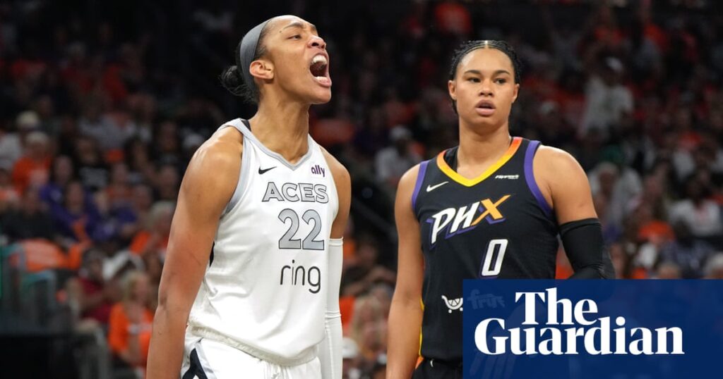 WNBA finals Game 3: A’ja Wilson’s last-gasp winner lifts Aces to brink of title | WNBA