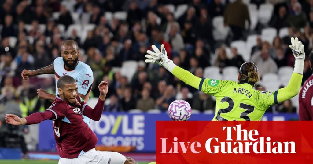 West Ham v Brentford: Premier League – live | Premier League
