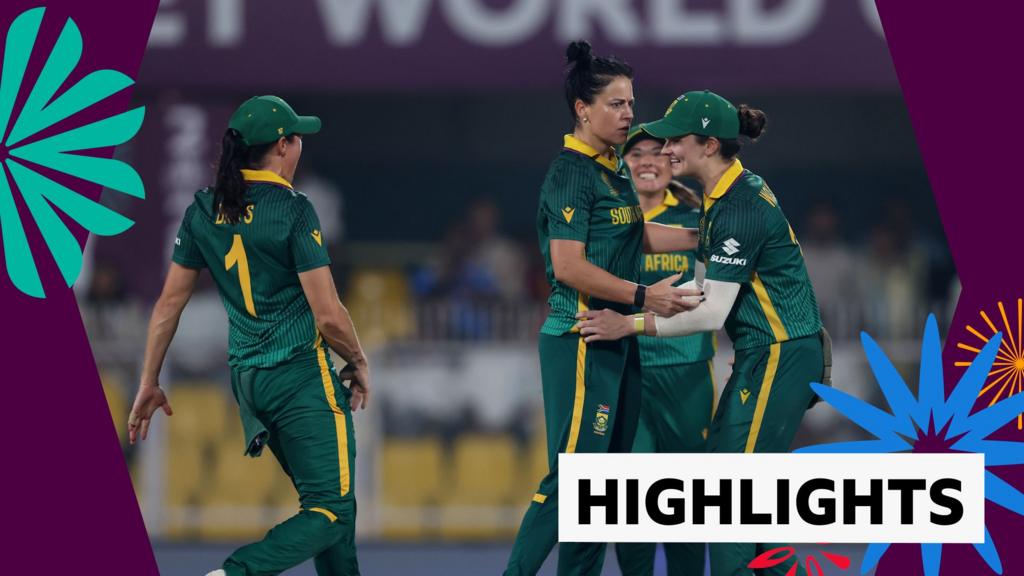 Women’s Cricket World Cup semi-final: England vs South Africa – highlights Marizanne Kapp and Laura Wolvaardt