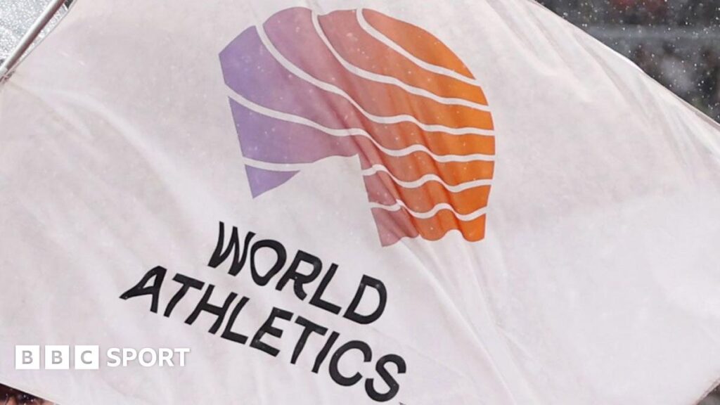 World Athletics: Governing body victims of £1.3m corporate theft A World Athletics flag