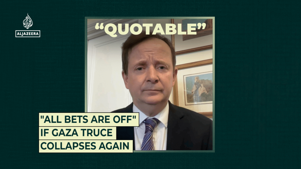 “All bets are off” if Gaza truce collapses again