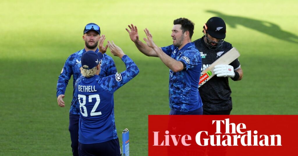 New Zealand v England: third men’s cricket one-day international – live | Cricket New Zealand v England: third men’s cricket one-day international – live | Cricket